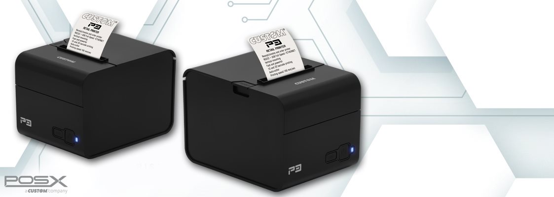 Custom America P3 Receipt Printer Custom America P3 Printer
